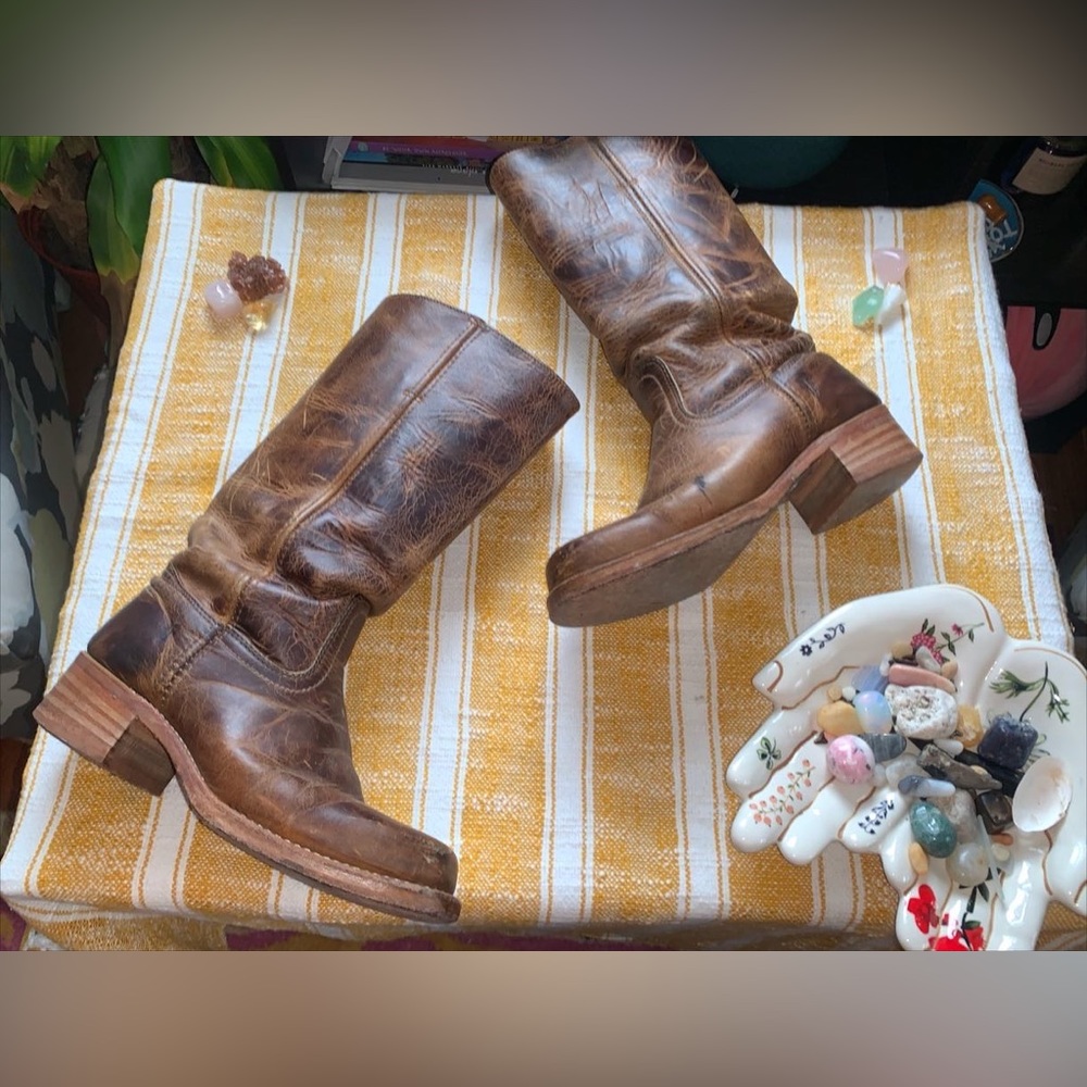 Vintage Frye Campus boots
